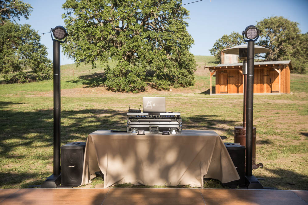 Wedding at Gainey Vineyard, Santa Ynez, with DJ JAS