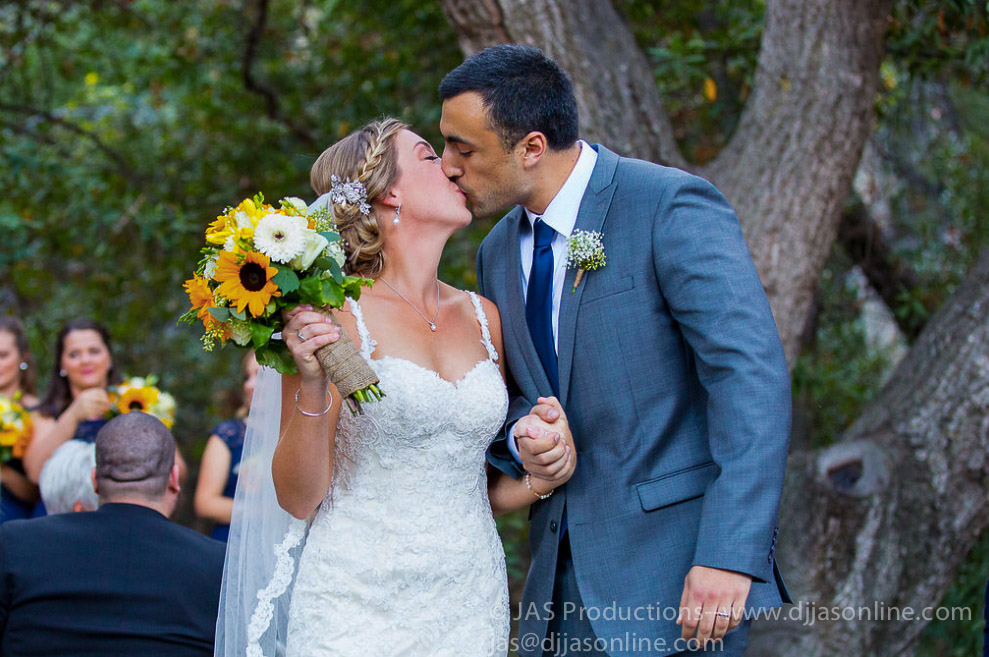DJ JAS Productions wedding at Circle Bar B, Goleta