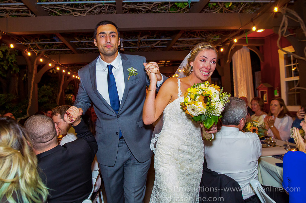 Wedding celebration at Circle Bar B, Goleta