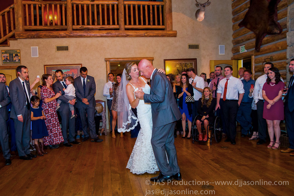 DJ JAS Productions wedding at Circle Bar B, Goleta
