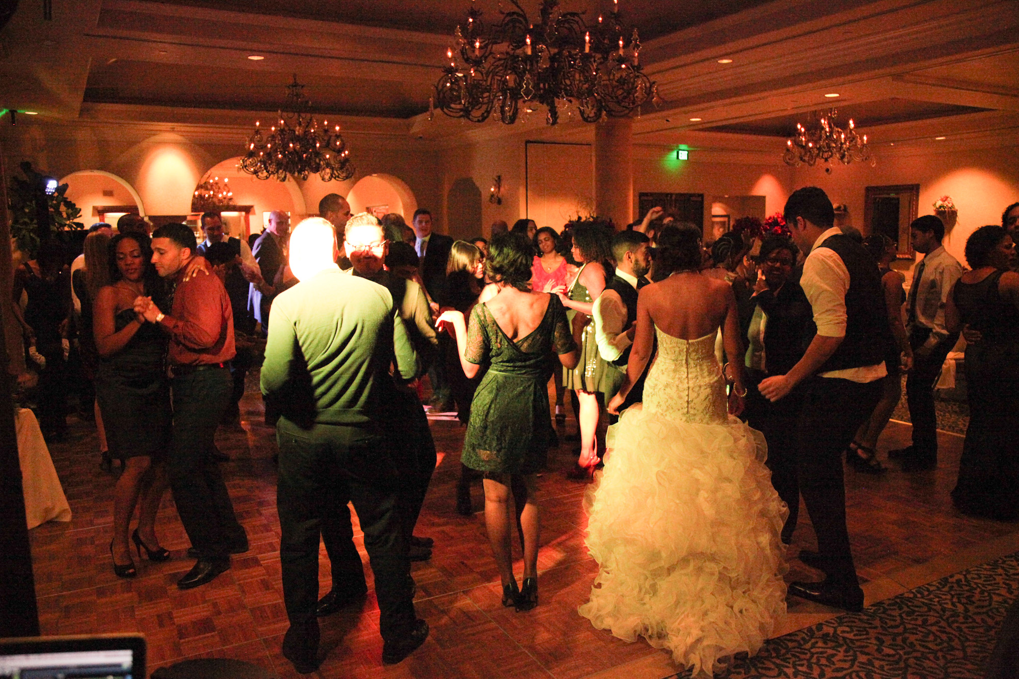 Wedding celebration at Spanish Hills Country Club, Camarillo