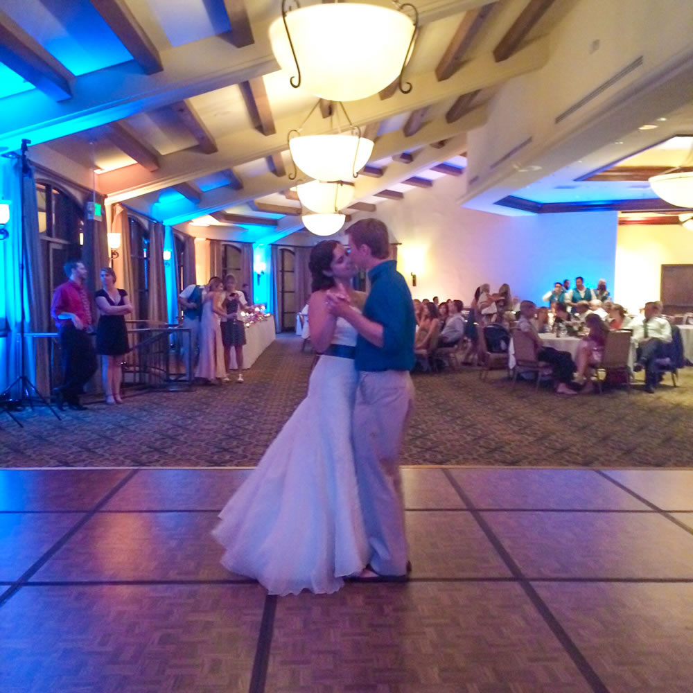 Wedding at the Fess Parker DoubleTree, Santa Barbara, with DJ JAS