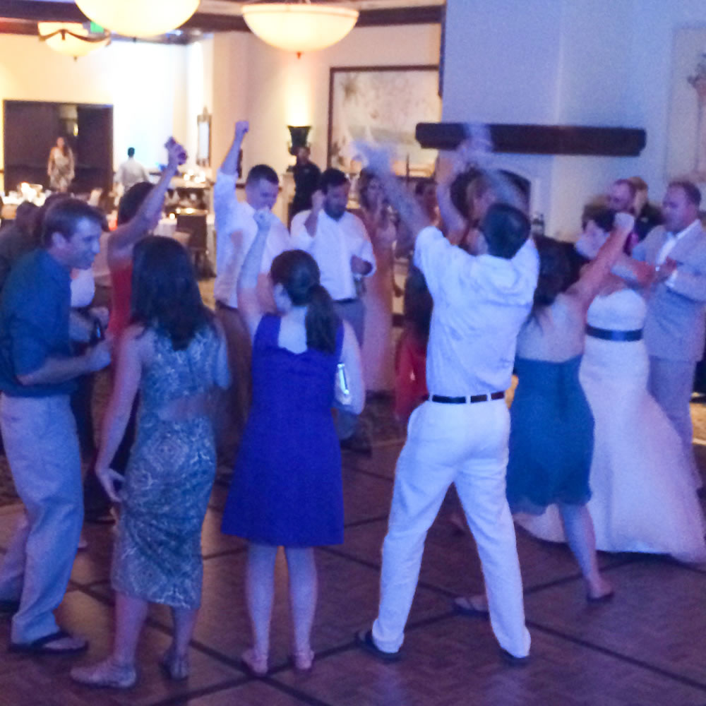 DJ JAS Productions wedding at the Fess Parker DoubleTree, Santa Barbara