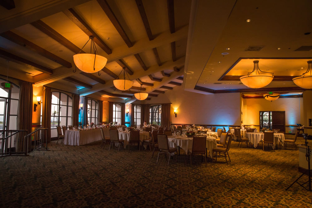 Wedding celebration at the Fess Parker DoubleTree, Santa Barbara