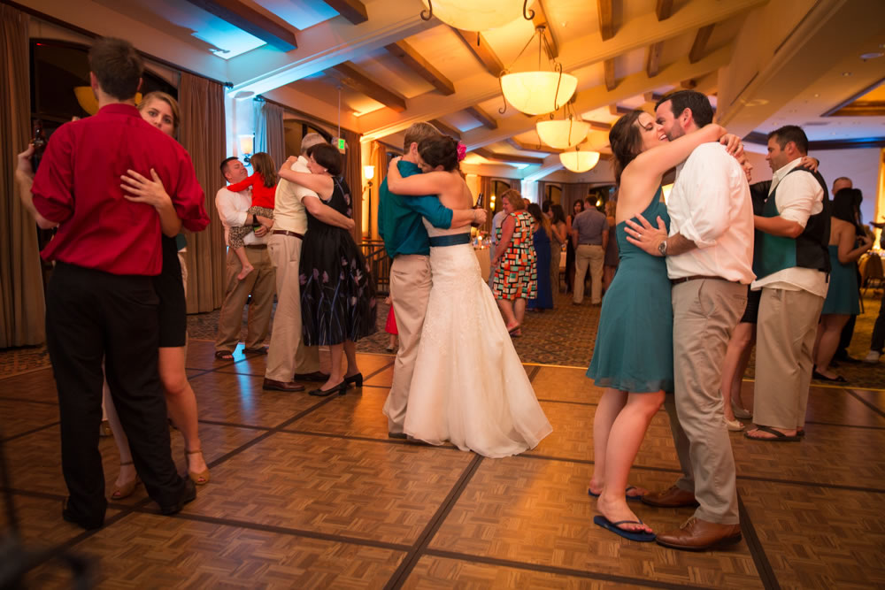Wedding celebration at the Fess Parker DoubleTree, Santa Barbara