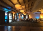 Up-lighting at a wedding at the Fess Parker DoubleTree, Santa Barbara