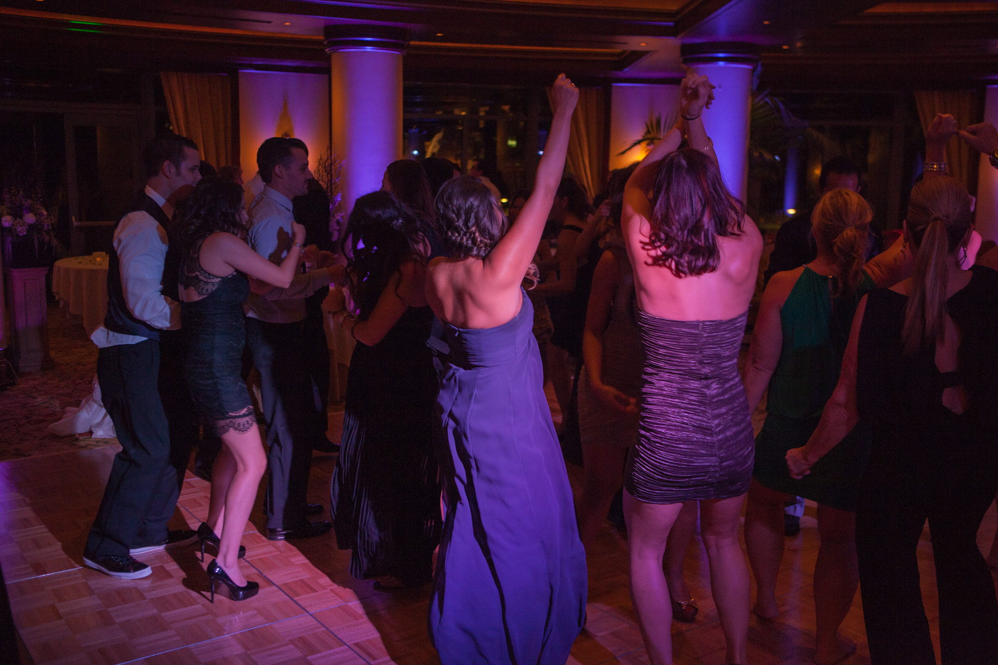 Wedding celebration at the Four Seasons Hotel Westlake Village