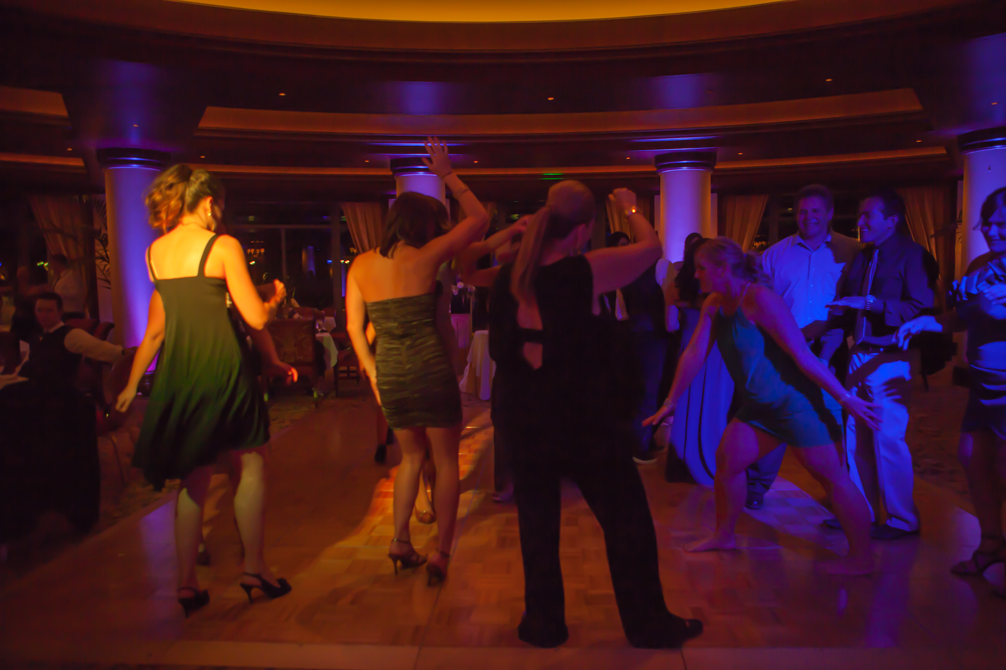 Wedding celebration at the Four Seasons Hotel Westlake Village
