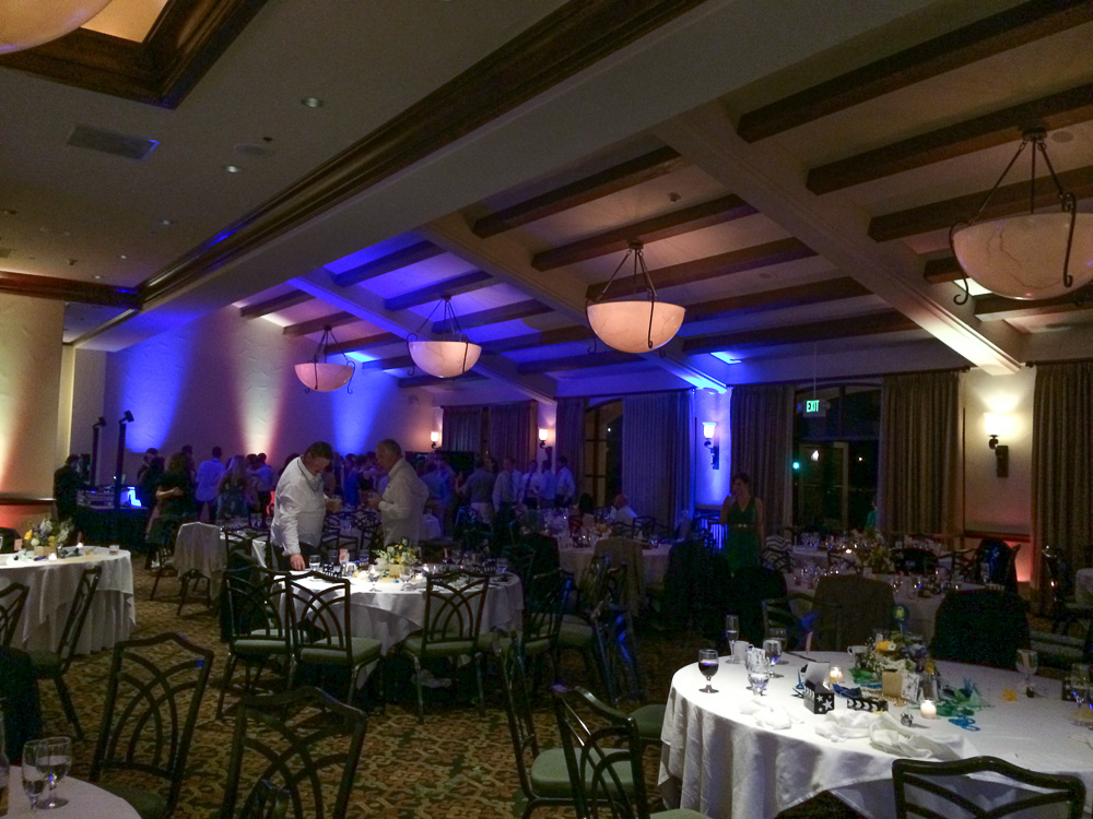 Wedding celebration at the Fess Parker DoubleTree, Santa Barbara