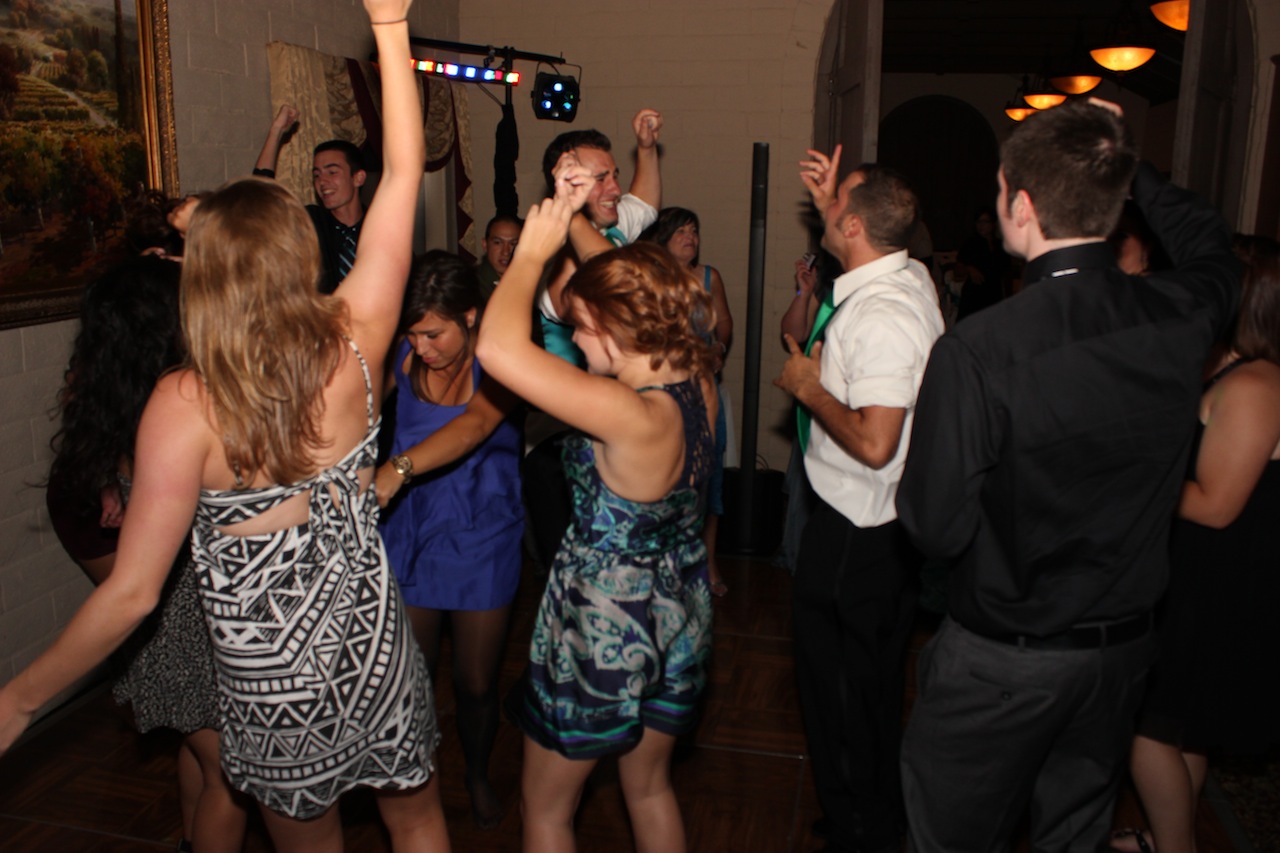 Wedding celebration at Santa Ynez