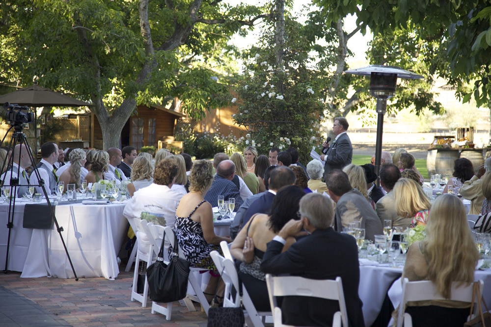 Wedding celebration at Walnut Grove at Tierra Rejada Ranch, Moorpark