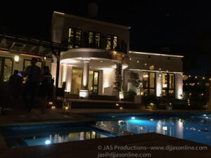 DJ JAS Productions wedding at Montecito