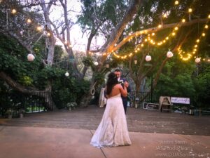 DJ JAS Productions wedding at Circle Bar B, Goleta