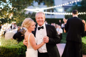 Wedding celebration at the Santa Barbara Club