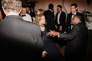 Wedding celebration at the Santa Barbara Club
