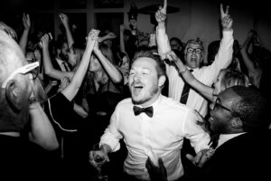 Wedding celebration at the Santa Barbara Club