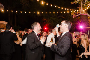 Wedding celebration at the Santa Barbara Club