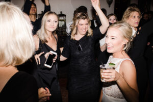 Wedding celebration at the Santa Barbara Club