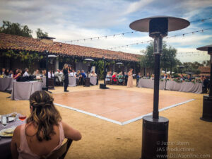 DJ JAS Productions wedding at the Santa Barbara Historical Museum
