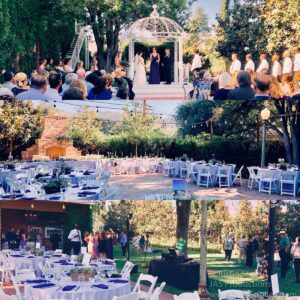 Wedding at the 1880 Union Hotel, Los Alamos, with DJ JAS