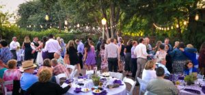 Wedding celebration at the 1880 Union Hotel, Los Alamos