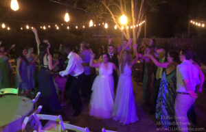 Wedding celebration at the 1880 Union Hotel, Los Alamos