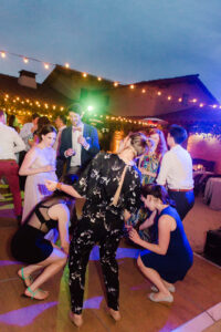 Wedding celebration at the Santa Barbara Historical Museum