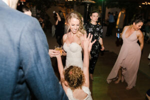 Wedding celebration at the Santa Barbara Historical Museum