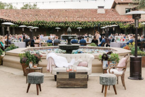 Wedding celebration at the Santa Barbara Historical Museum
