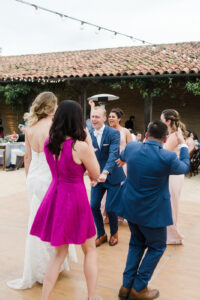 Wedding celebration at the Santa Barbara Historical Museum
