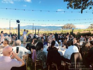 DJ JAS Productions wedding at Gainey Vineyard, Santa Ynez