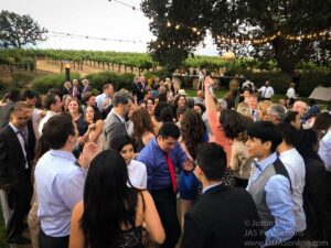 Wedding at Gainey Vineyard, Santa Ynez, with DJ JAS