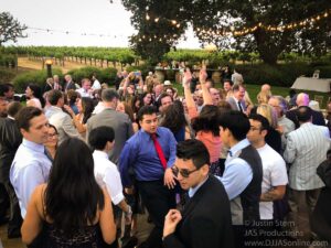 DJ JAS Productions wedding at Gainey Vineyard, Santa Ynez