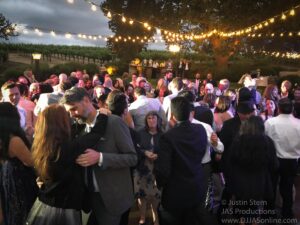 DJ JAS Productions wedding at Gainey Vineyard, Santa Ynez