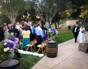 DJ JAS Productions wedding at Firestone Vineyards, Los Olivos