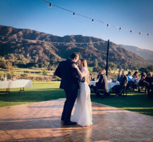 DJ JAS Productions wedding at Soule Park Golf Course, Ojai