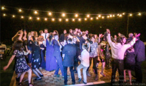 Wedding celebration at Soule Park Golf Course, Ojai