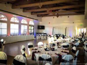 Wedding at the Saint Barbara Greek Orthodox Church event center, Santa Barbara, with DJ JAS