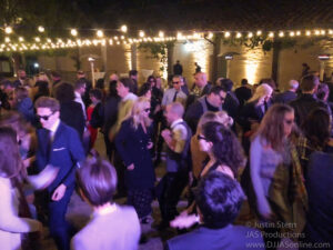 Wedding celebration at the Santa Barbara Historical Museum
