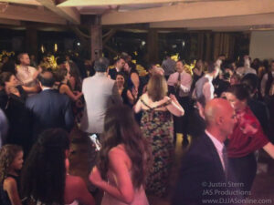 Up-lighting at a wedding at the Oak Room at Calamigos Ranch, Malibu