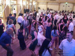 Up-lighting at a wedding at the Historic Carrillo Ballroom, Santa Barbara