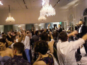 Up-lighting at a wedding at Rosewood Miramar Beach, Montecito