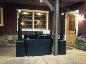 Wedding celebration at Circle Bar B, Goleta