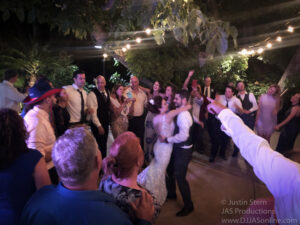 DJ JAS Productions wedding at Circle Bar B, Goleta